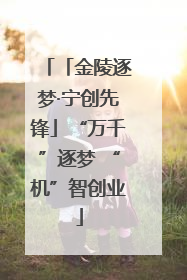 「金陵逐梦·宁创先锋」“万千”逐梦 “机”智创业
