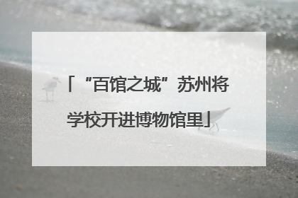 “百馆之城”苏州将学校开进博物馆里