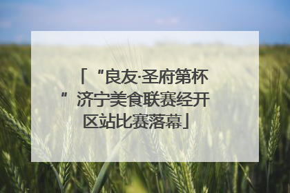 “良友·圣府第杯”济宁美食联赛经开区站比赛落幕