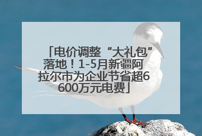 电价调整“大礼包”落地！1-5月新疆阿拉尔市为企业节省超6600万元电费