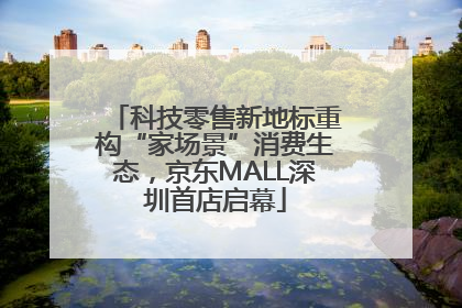 科技零售新地标重构“家场景”消费生态，京东MALL深圳首店启幕