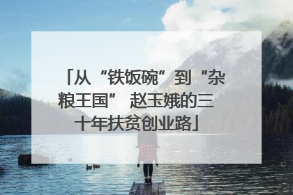 从“铁饭碗”到“杂粮王国” 赵玉娥的三十年扶贫创业路