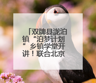 双牌县泷泊镇“泊梦计划”乡镇学堂开讲！联合北京林业大学共筑乡村教育新未来