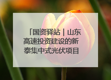 国资驿站｜山东高速投资建设的新泰集中式光伏项目顺利并网发电；国产电力机器人首次在智利电网应用
