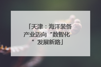 天津：海洋装备产业迈向“数智化”发展新路