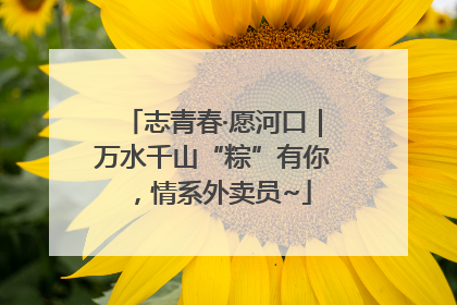 志青春·愿河口｜万水千山“粽”有你，情系外卖员~
