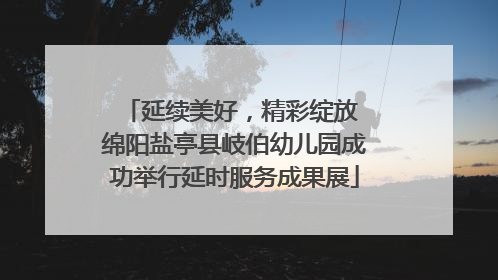 延续美好，精彩绽放 绵阳盐亭县岐伯幼儿园成功举行延时服务成果展