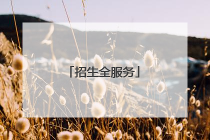 招生全服务