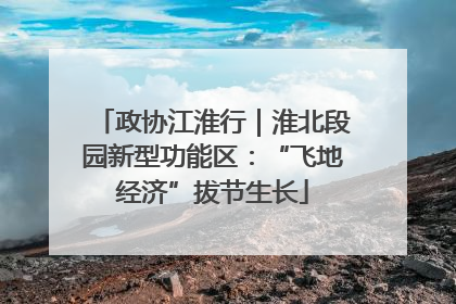 政协江淮行｜淮北段园新型功能区：“飞地经济”拔节生长