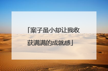 案子虽小却让我收获满满的成就感