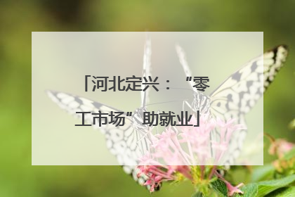 河北定兴：“零工市场”助就业