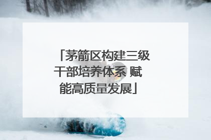 茅箭区构建三级干部培养体系 赋能高质量发展