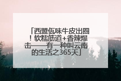 西盟佤味牛皮出圈！软糯筋道+香辣爆击——有一种叫云南的生活之365天
