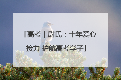高考｜尉氏：十年爱心接力 护航高考学子