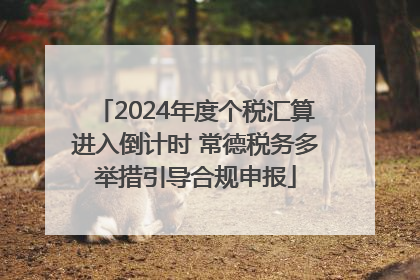 2024年度个税汇算进入倒计时 常德税务多举措引导合规申报
