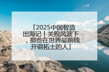 2025中国智造出海记丨关税风波下，那些在世界最前线开疆拓土的人