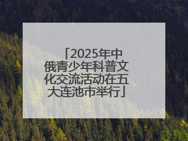2025年中俄青少年科普文化交流活动在五大连池市举行